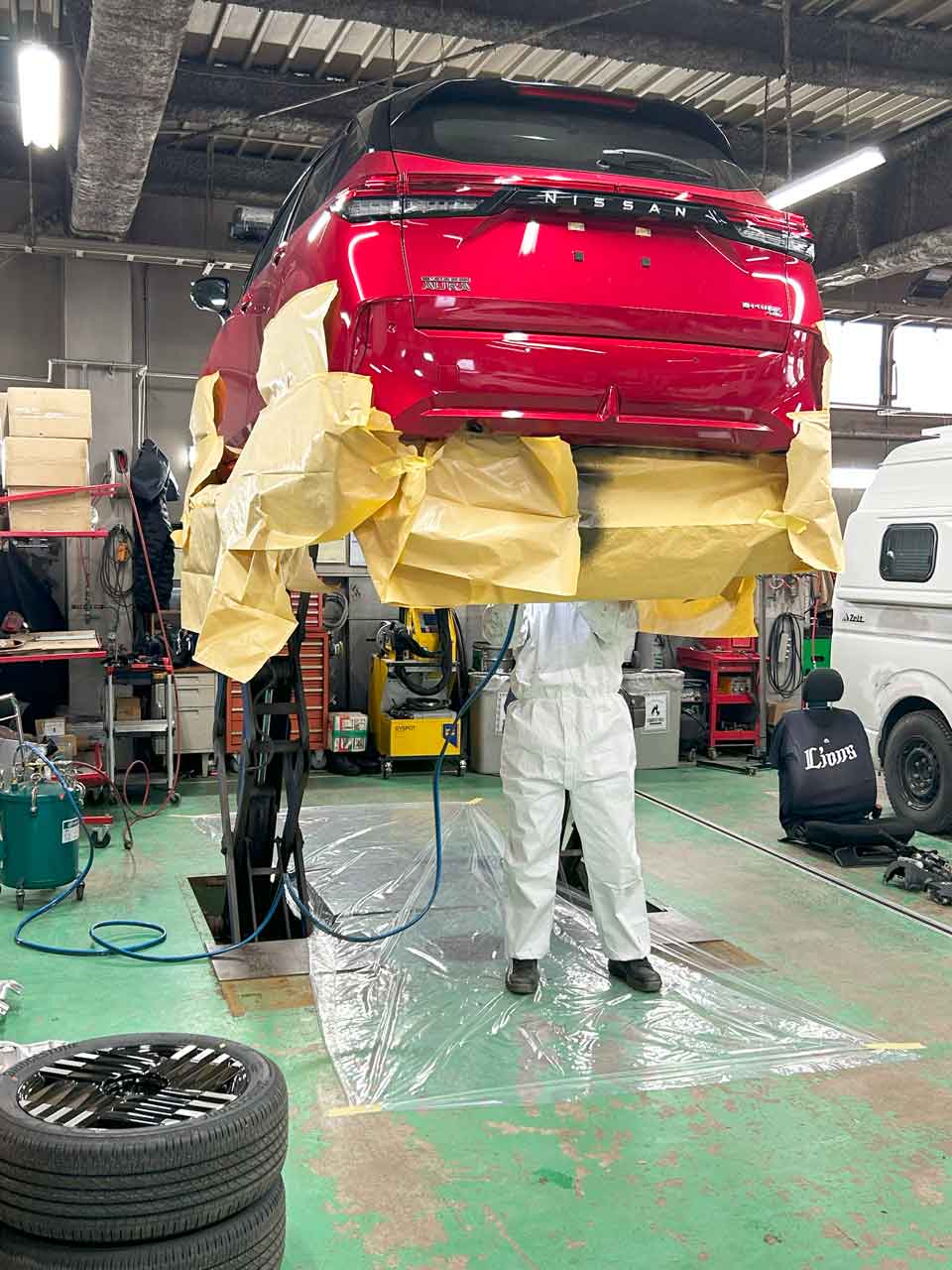 下廻り防錆処理